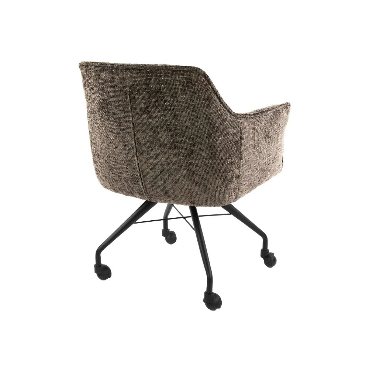 2er Set Stuhl Joli | mit Rollen | Hoven taupe