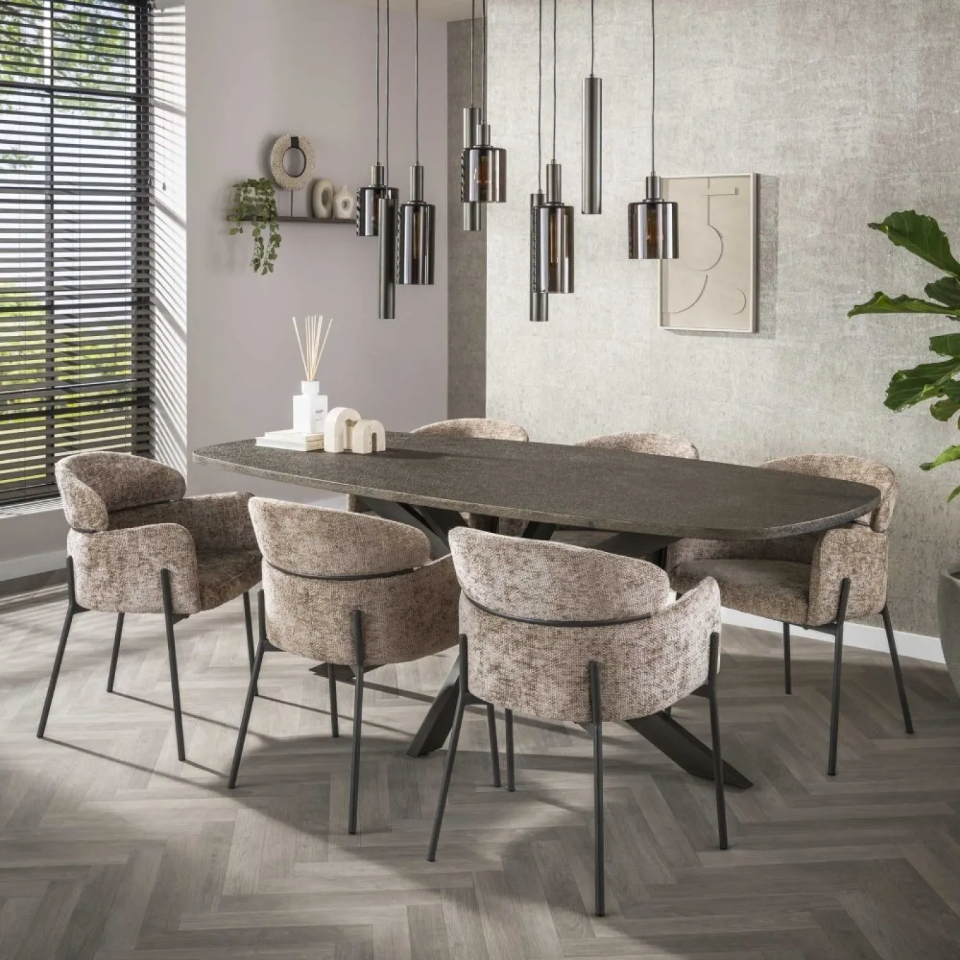 2er Set Stuhl Setka | Hoven champagne