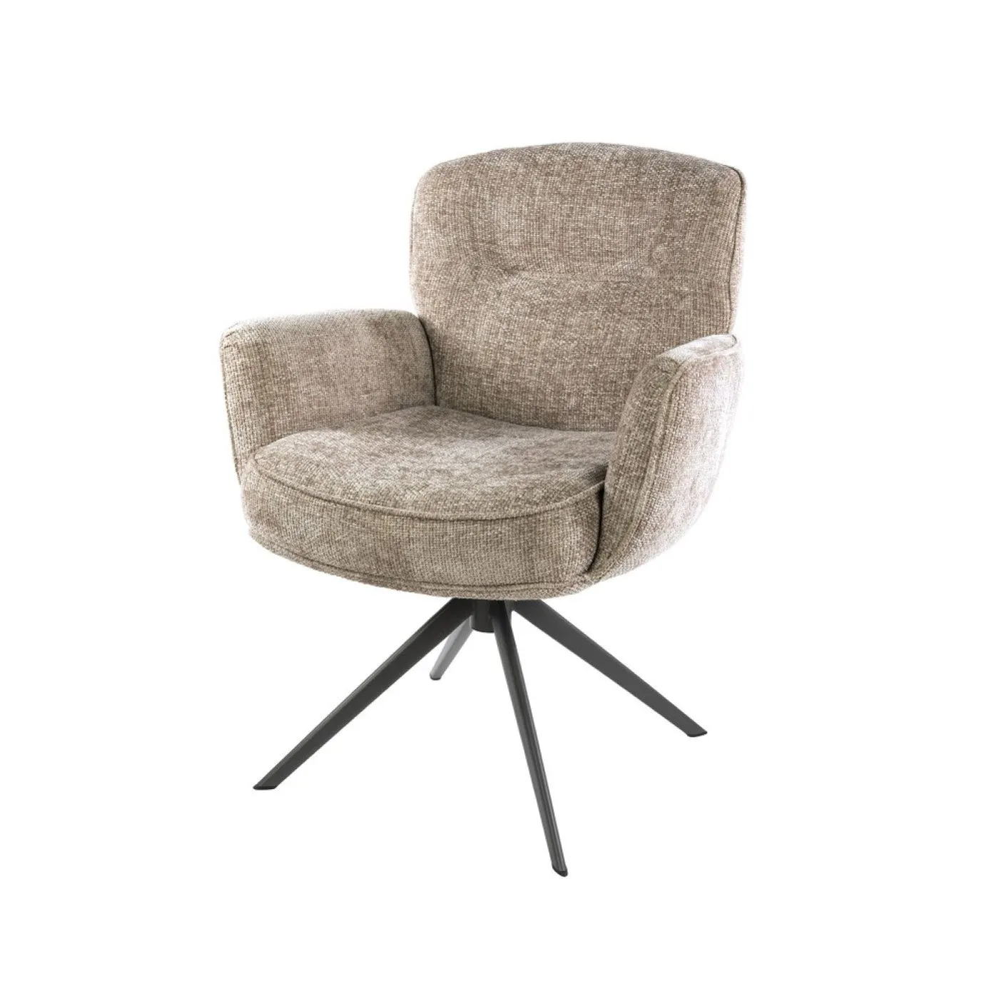 2er Set Barhocker Duba | drehbar | Sandfarbe