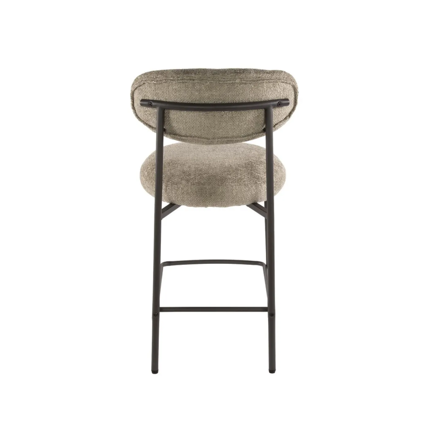 2er Set Barhocker Elysia | Cargo Stoff / Strukturgewebe | Sand