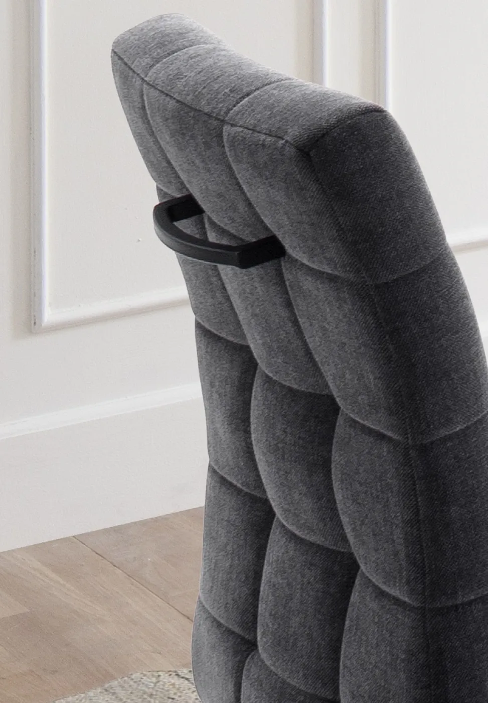 2er Set Freischwinger Stuhl Salta | dunkelgrau