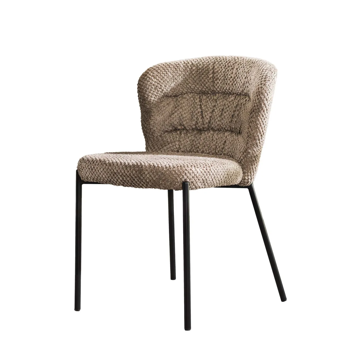 2er Set Stuhl Chergo | Polka Dots | taupe