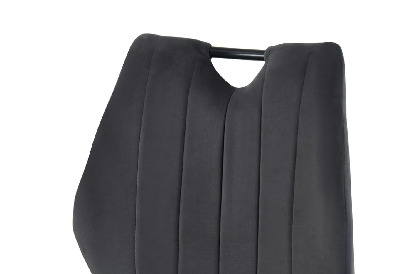 2er Set Stuhl Christin | Samtbezug | anthrazit