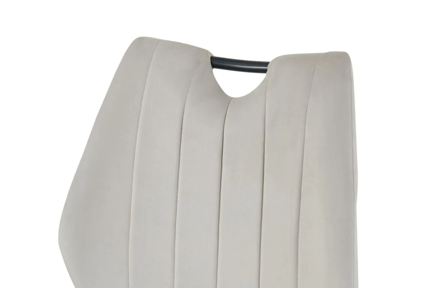 2er Set Stuhl Christin | Samtbezug | creme