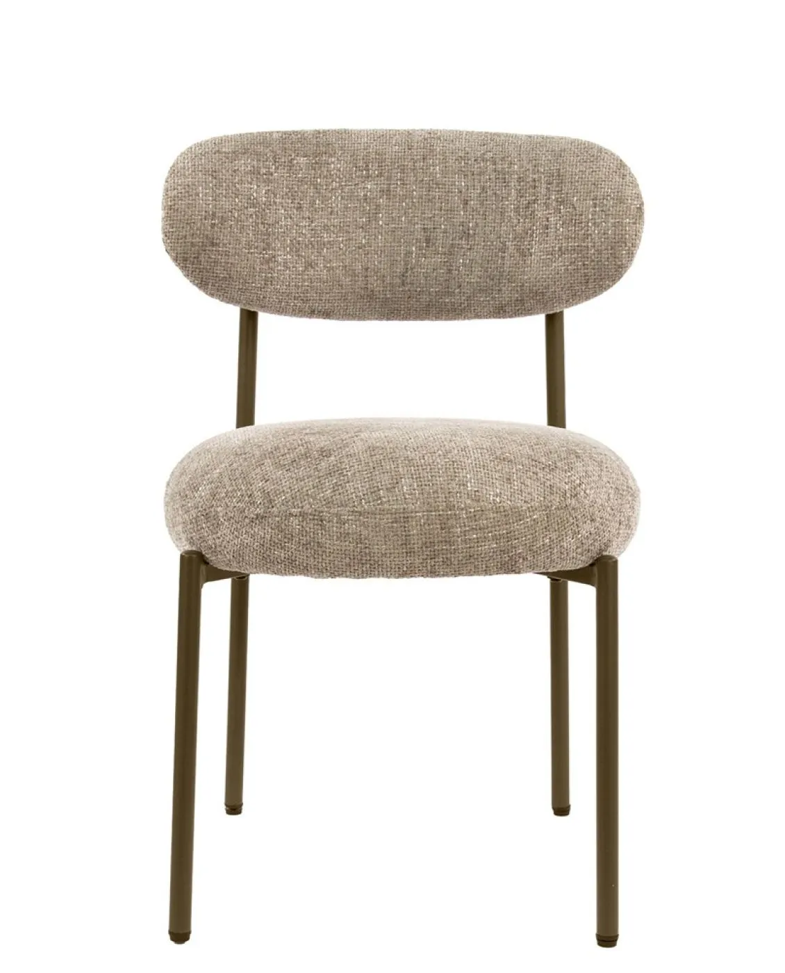 2er Set Stuhl Elysia | Cargo Stoff / Strukturgewebe | sand-braun