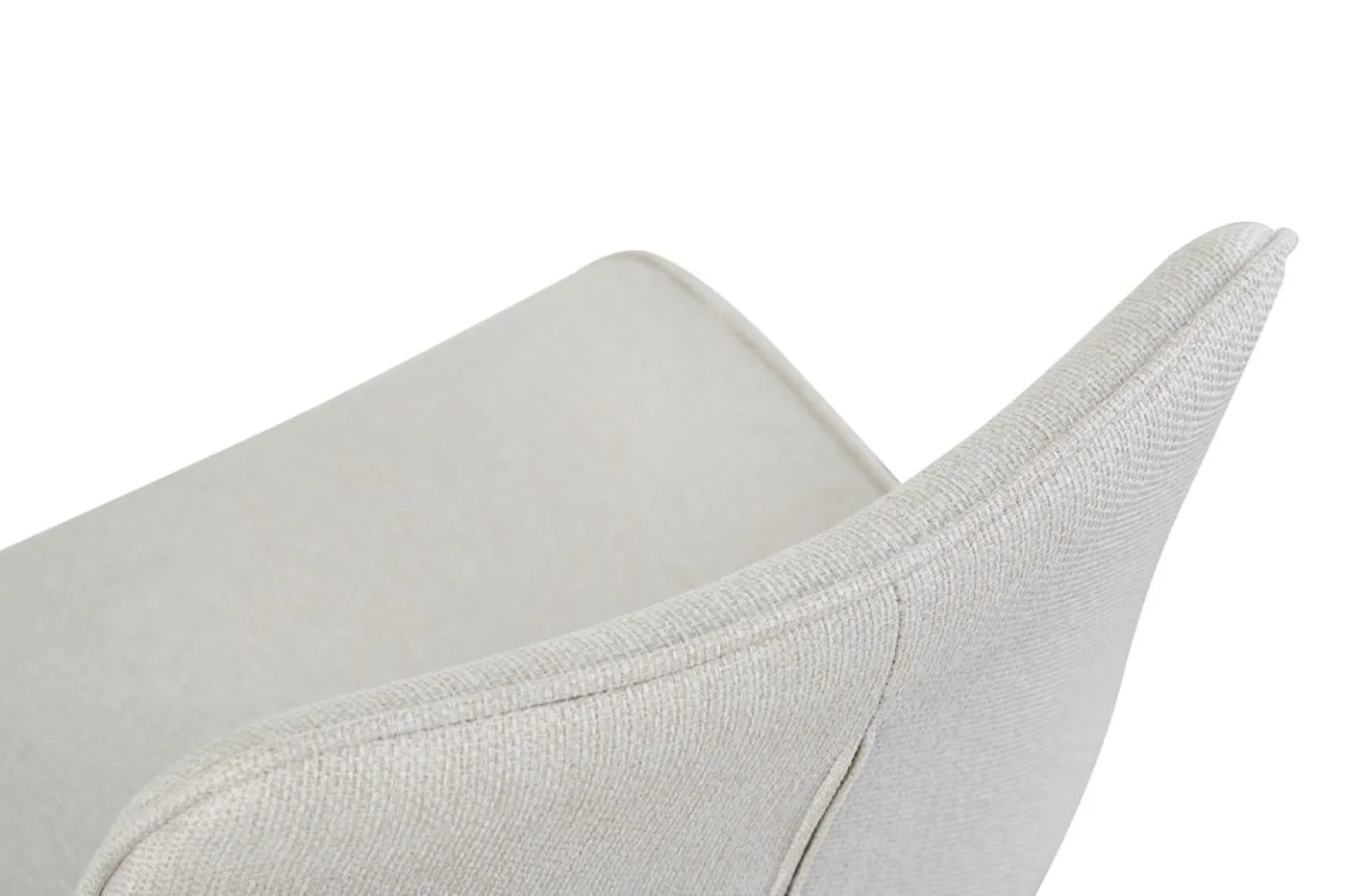 2er Set Stuhl Emilia | Webstoff | drehbar | creme