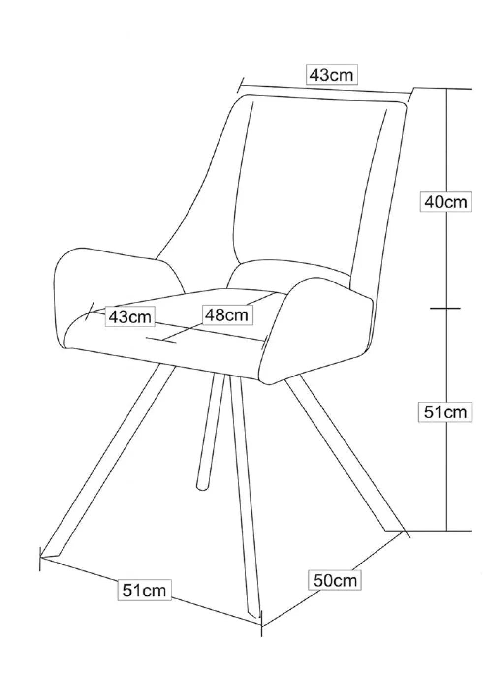 2er Set Stuhl Helen | Webstoff | creme