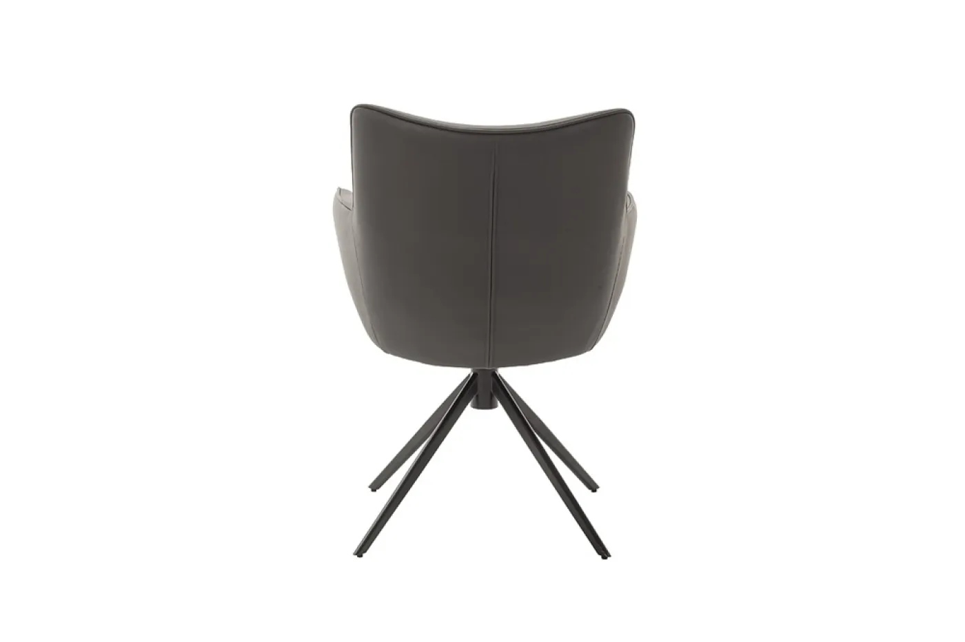 2er Set Stuhl Limone 2 mit Armlehnen | drehbar | anthrazit