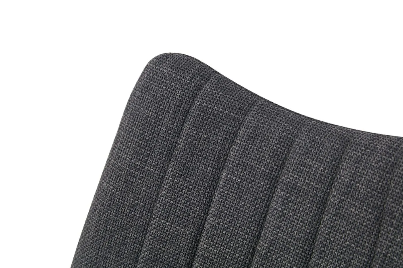 2er Set Stuhl Lotta | Webstoff | Anthrazit