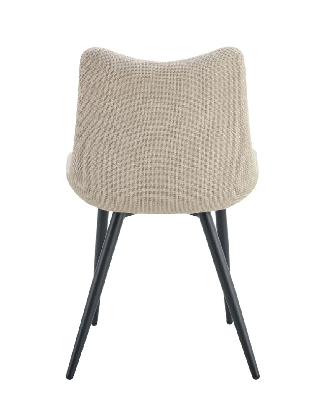 2er Set Stuhl Lotta | Webstoff | creme