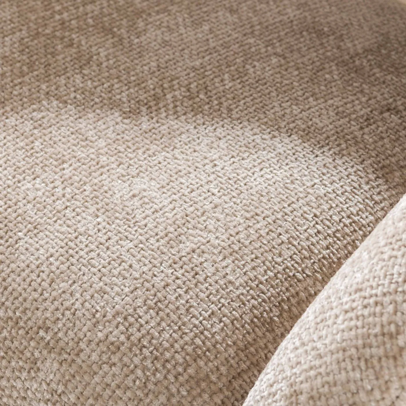 2er Set Stuhl Mirabel | drehbar | Hoven Stoff / Chenille | sand-braun