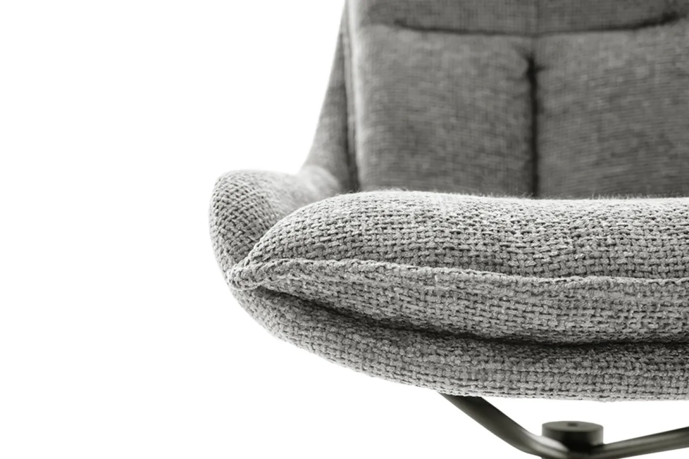 2er Set Stuhl Parker | drehbar | anthrazit / grau