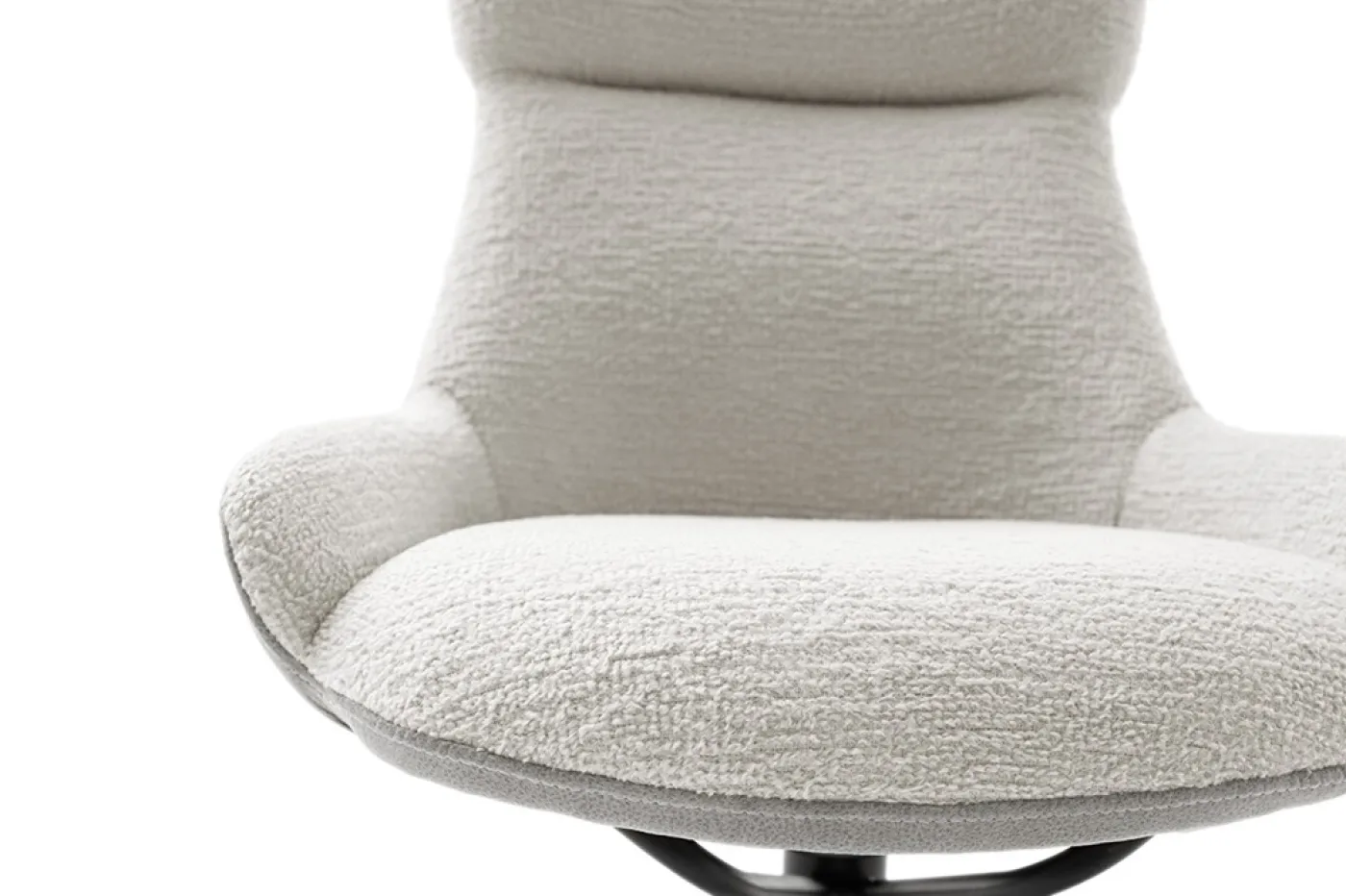 2er Set Stuhl Pelion | drehbar | lichtgrau