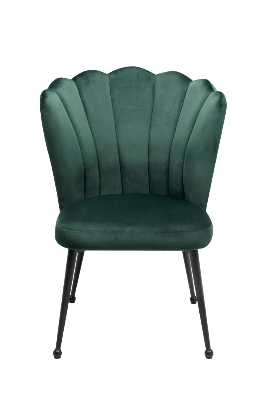 2er Set Stuhl Quinn | dunkelgrün / schwarz