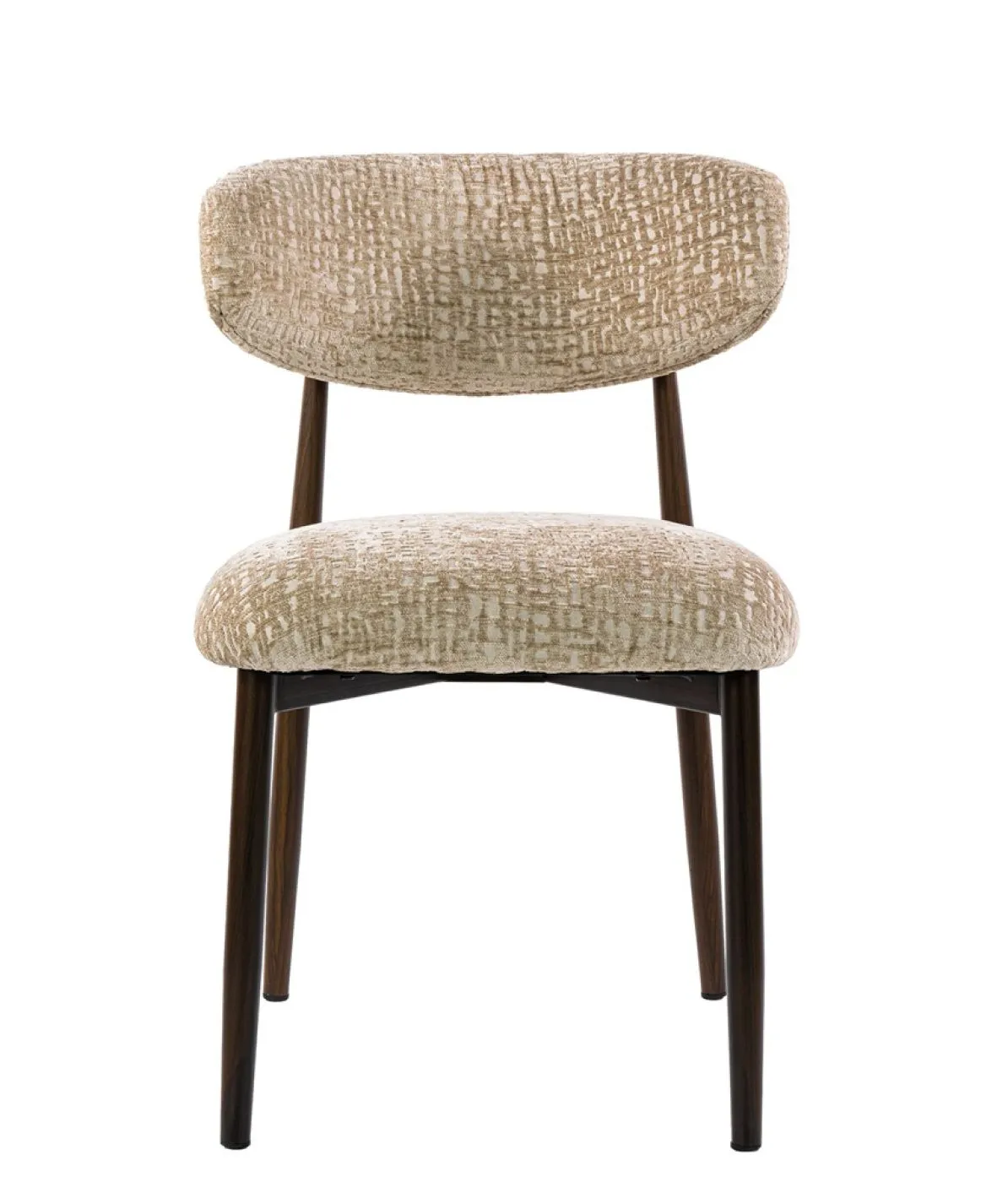 2er Set Stuhl Savena | Monti Stoff / Strukturgewebe | sand