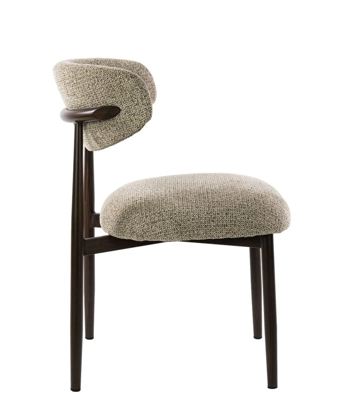 2er Set Stuhl Savena | Nubo Stoff / Strukturgewebe | sand