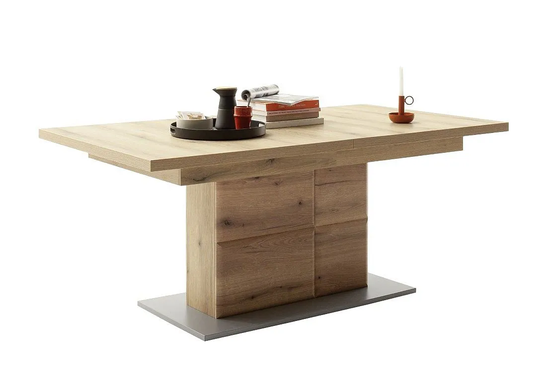 Esstisch Naxos | ausziehbar | 180 (280)x100 | Eiche Evoke