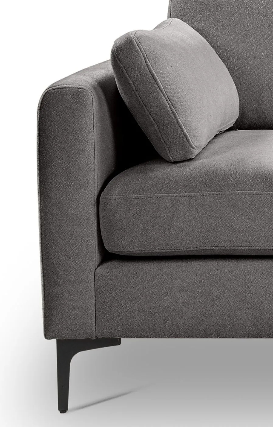 4-Sitzer Polstersofa Venti | 286cm | Webstoff | hellgrau