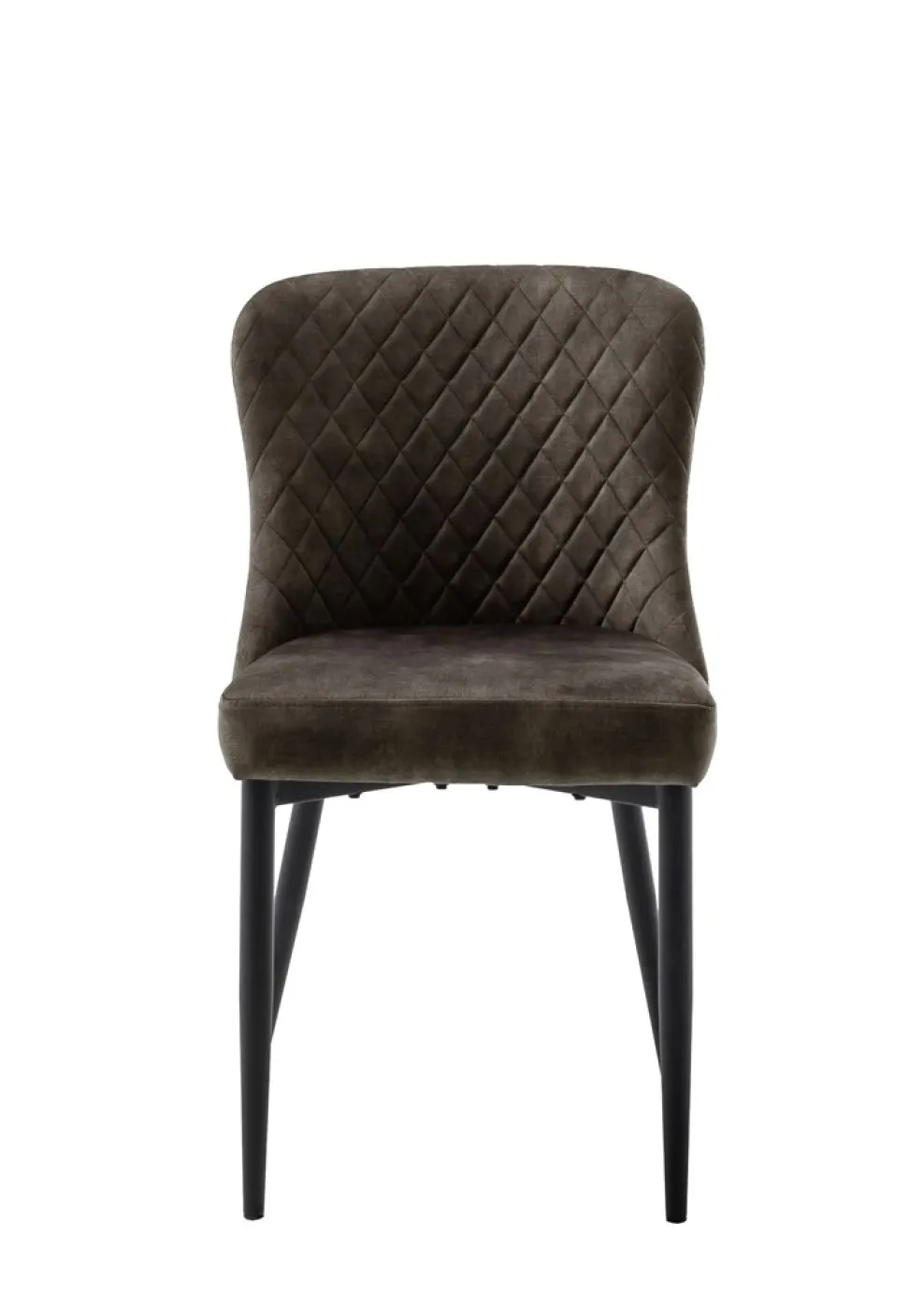 4er Set Stuhl Aboshi | anthrazit / schwarz matt