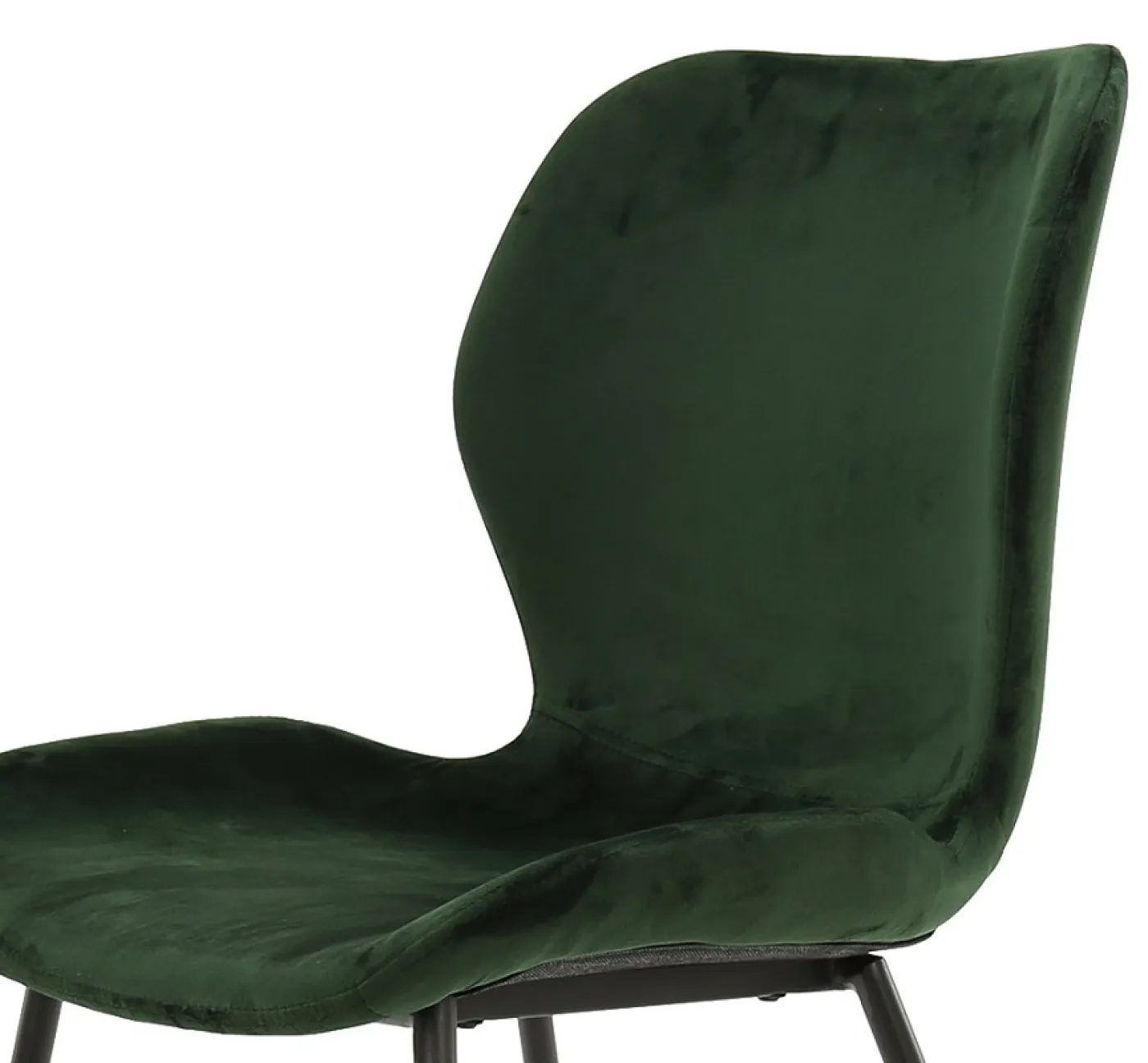 4er Set Stuhl Gonio Samt | grün