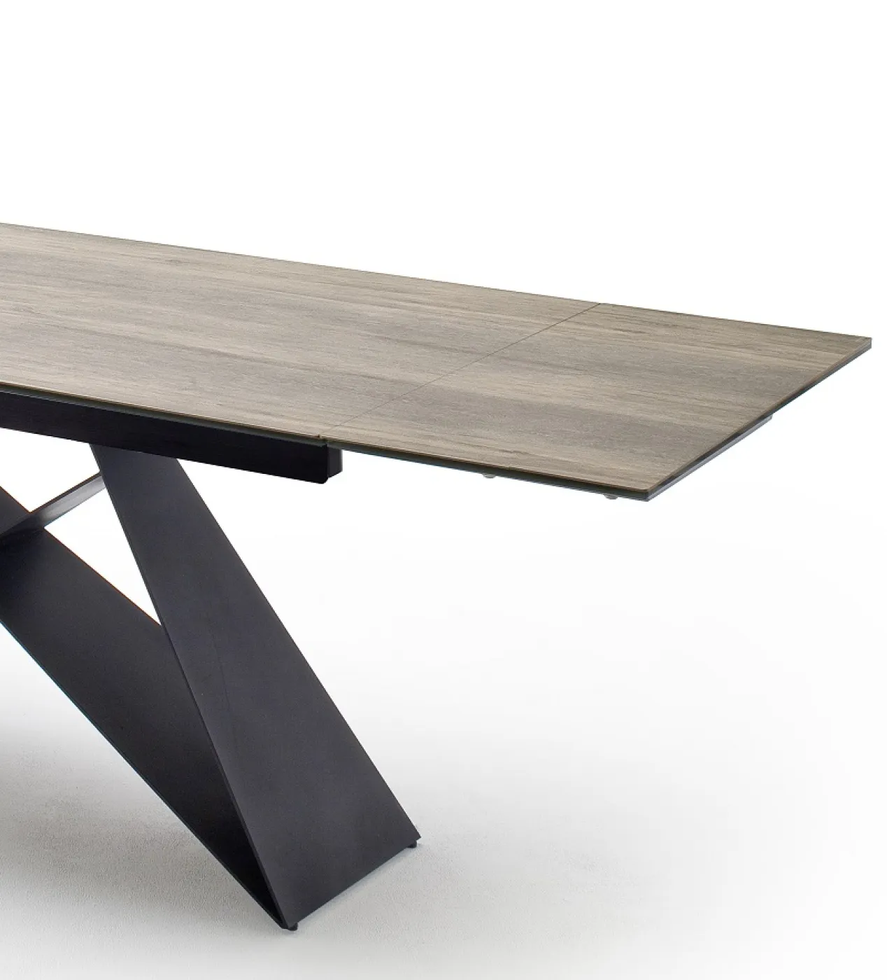 Ausziehtisch Esstisch Kobe | hellgrau | 160(240) x 90