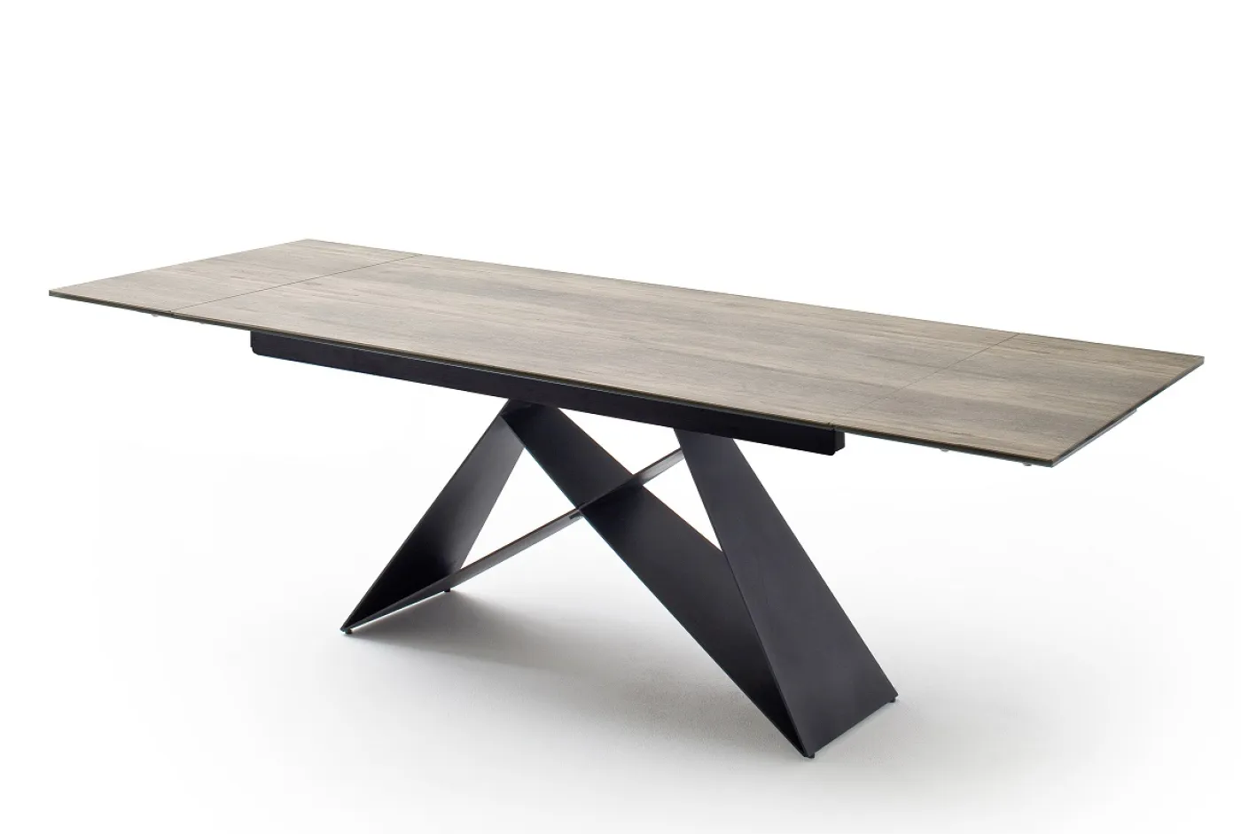 Ausziehtisch Esstisch Kobe | hellgrau | 160(240) x 90