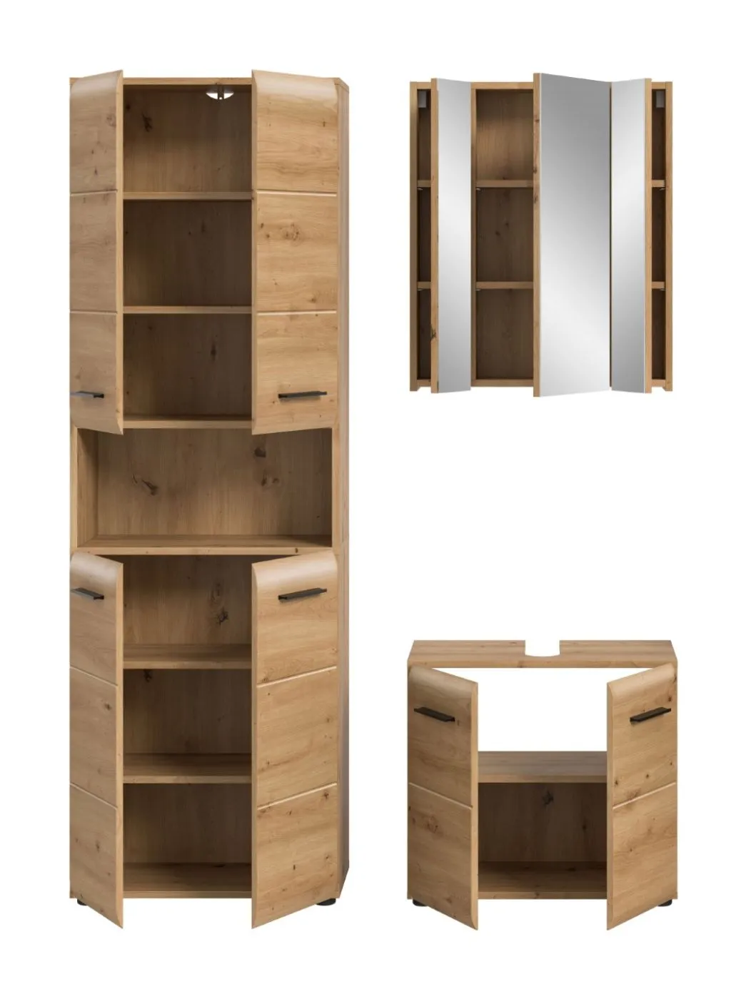 Bad Set Ice 1a | 3-teilig | Artisan Oak