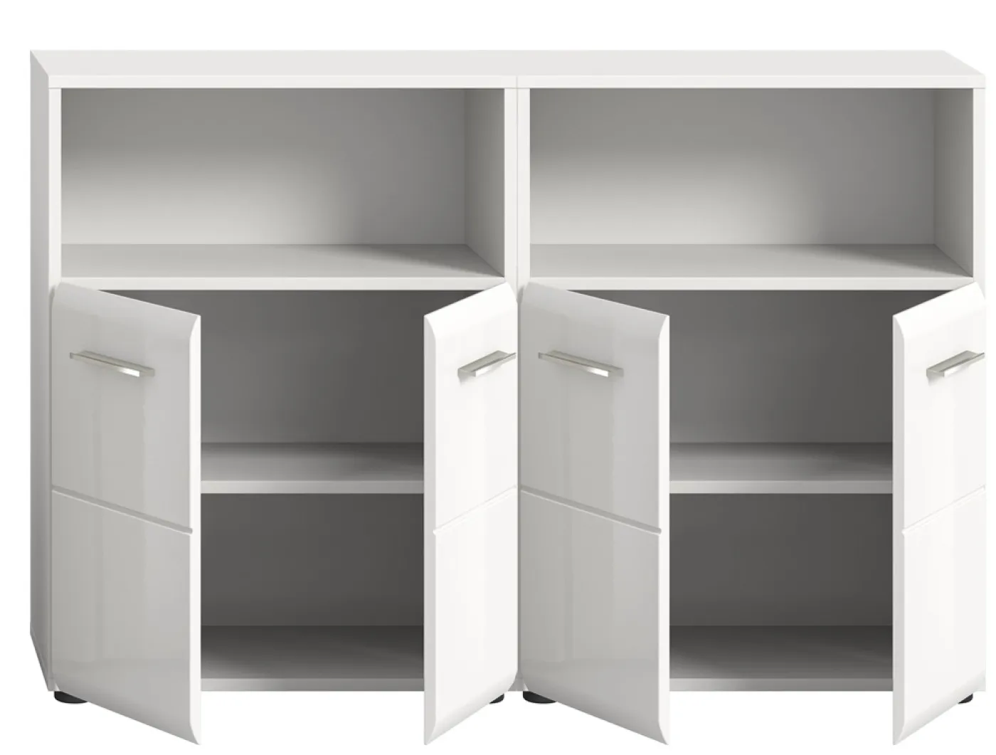 Bad Set Ice 3 | 2-teilig | weiß / weiß Hochglanz