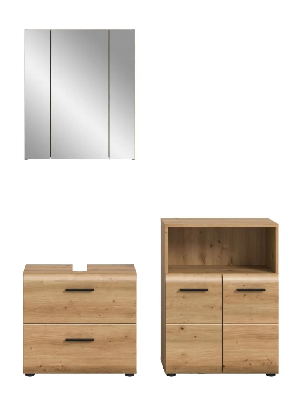 Bad Set Ice 3 | 3-teilig | Artisan Oak ohne