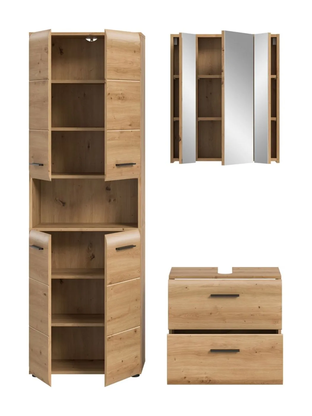 Bad Set Ice | 3-teilig | Artisan Oak ohne