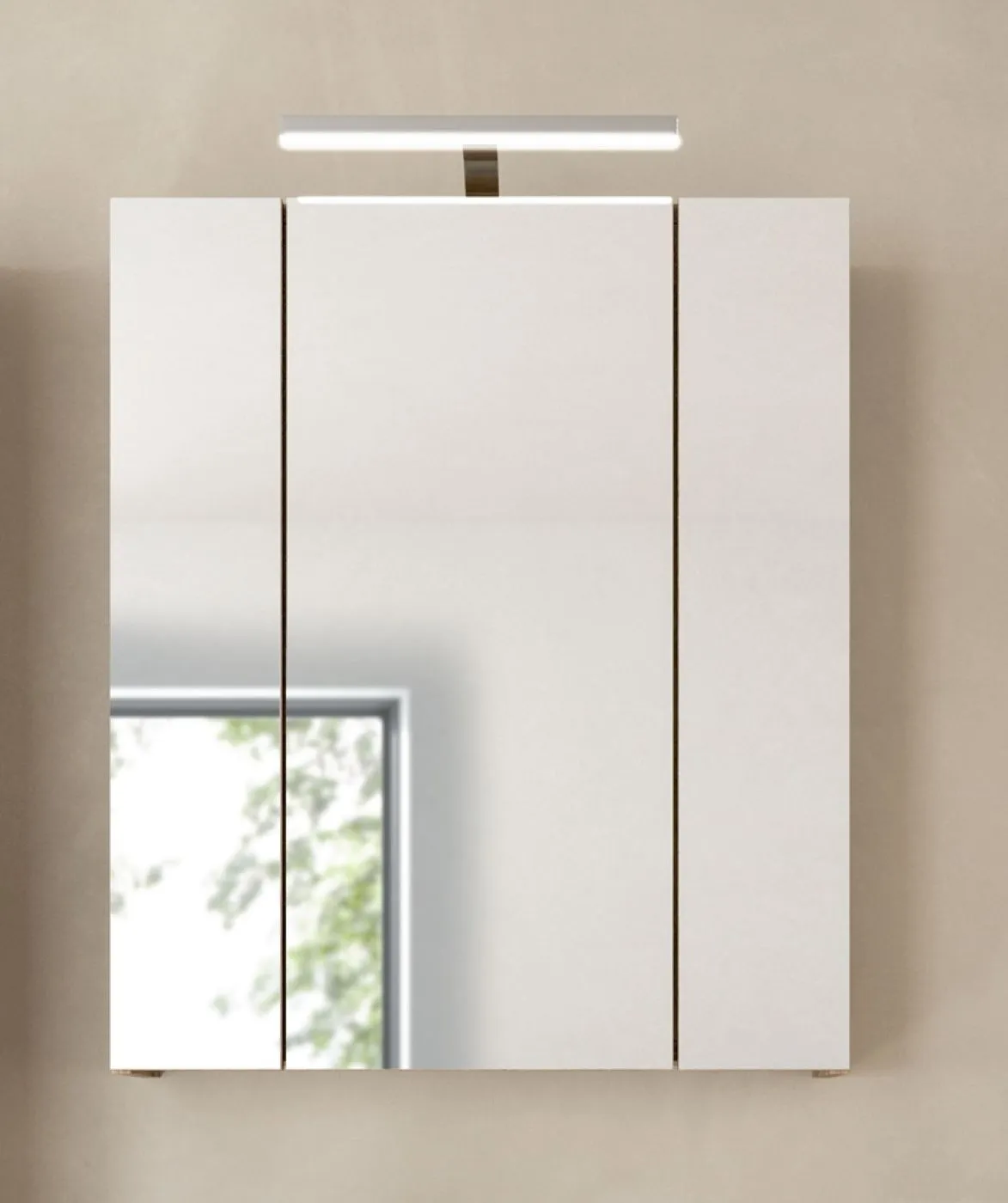 Bad Set Ice 5 | 3-teilig | Nox Oak / schwarz matt ohne