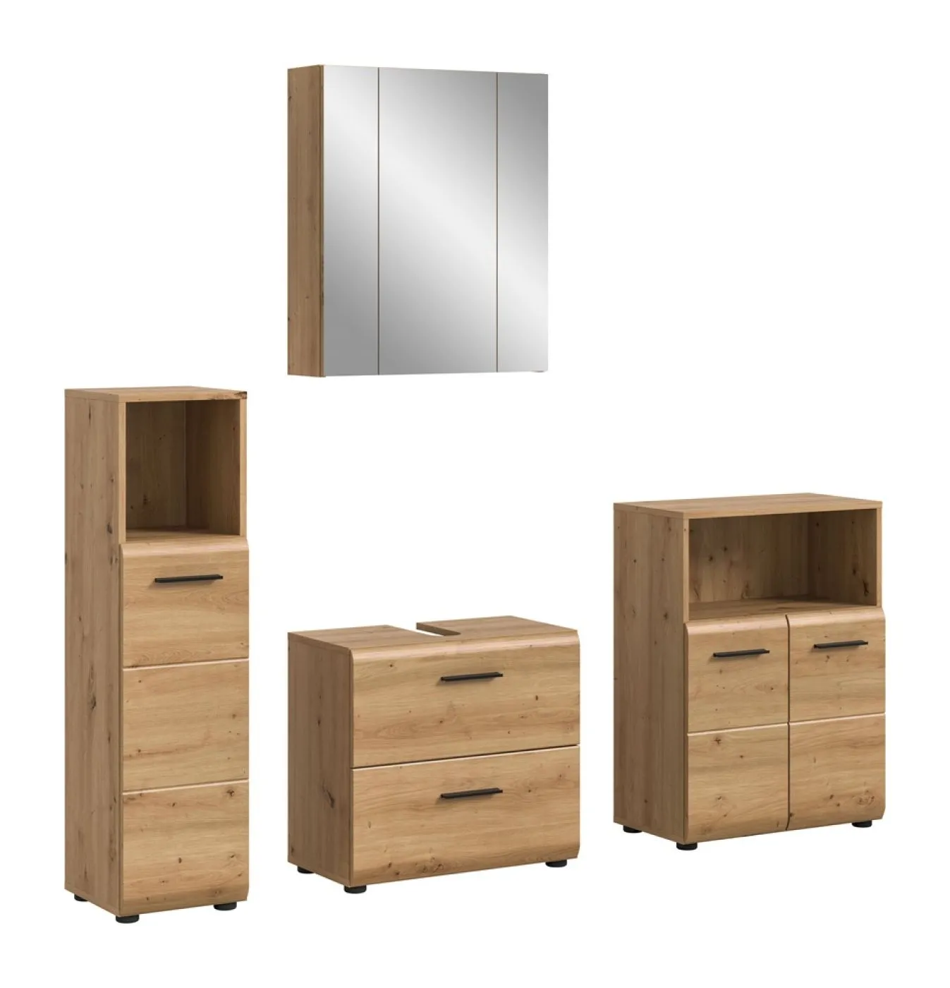 Bad Set Ice 8 | 4-teilig | Artisan Oak