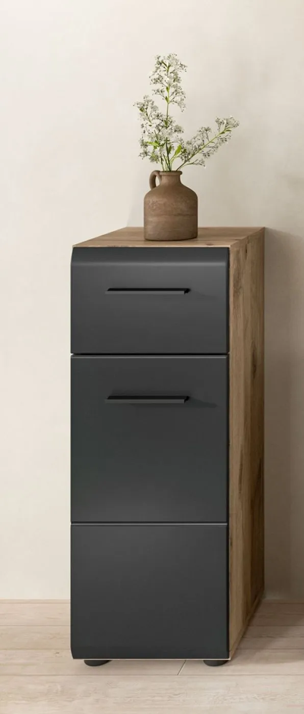 Bad Set Ice 8a | 4-teilig | Nox Oak / schwarz matt