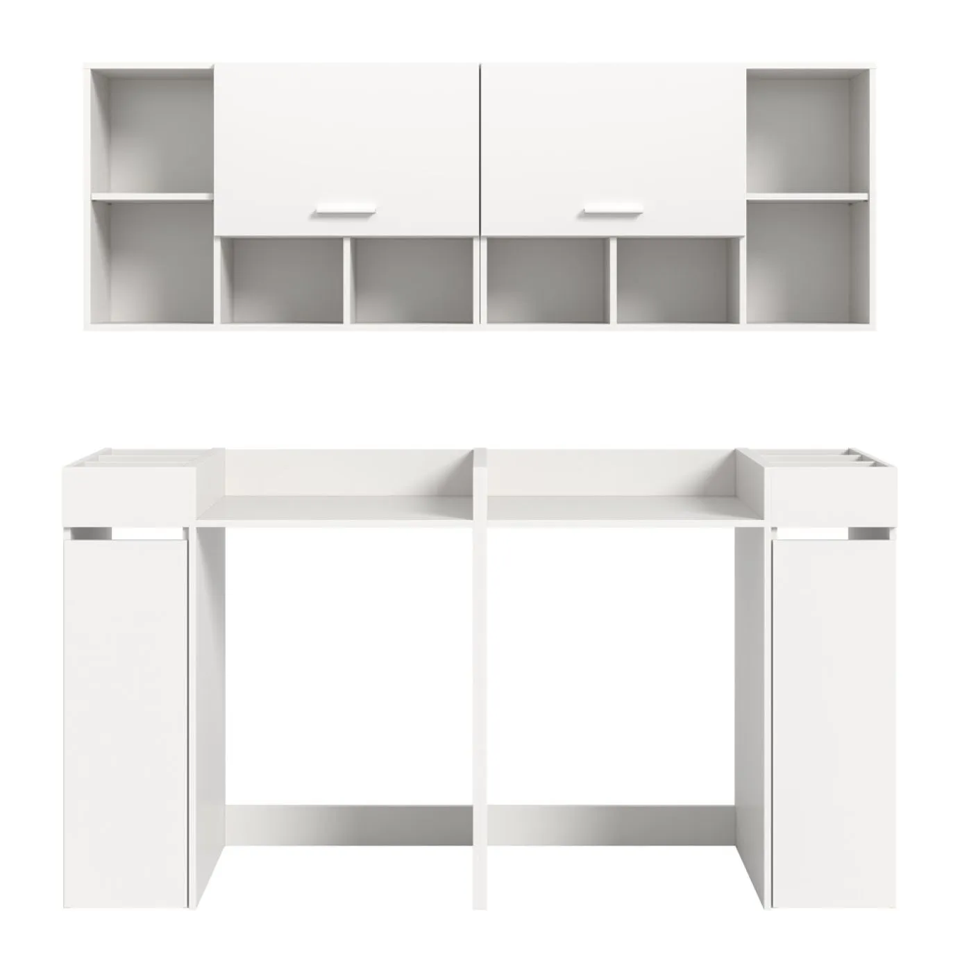 Bad Set Waschmaschinenumbau Set Free | 6-teilig | weiß