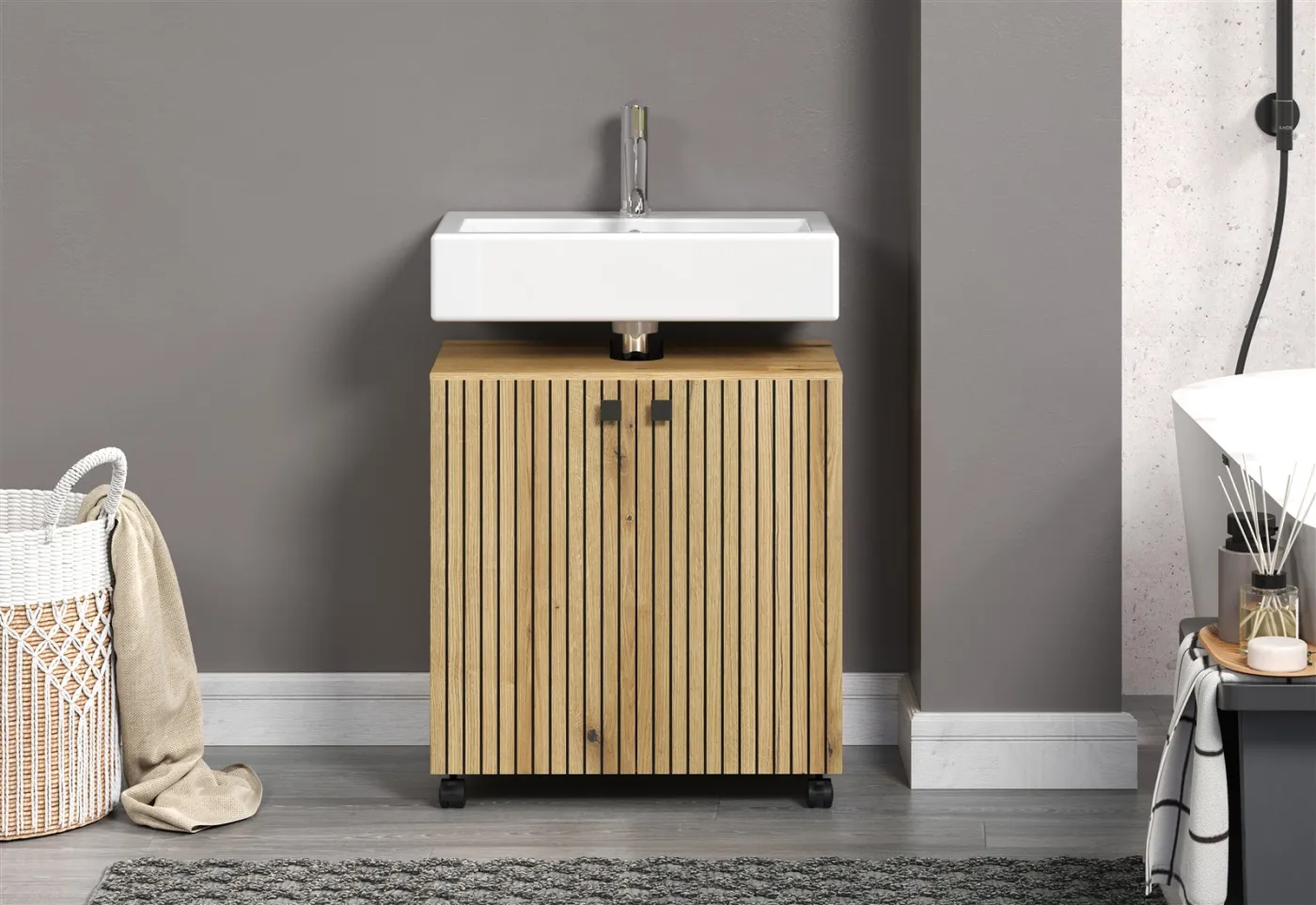 Badezimmer Kommode Pure Bliss | Evoke Eiche