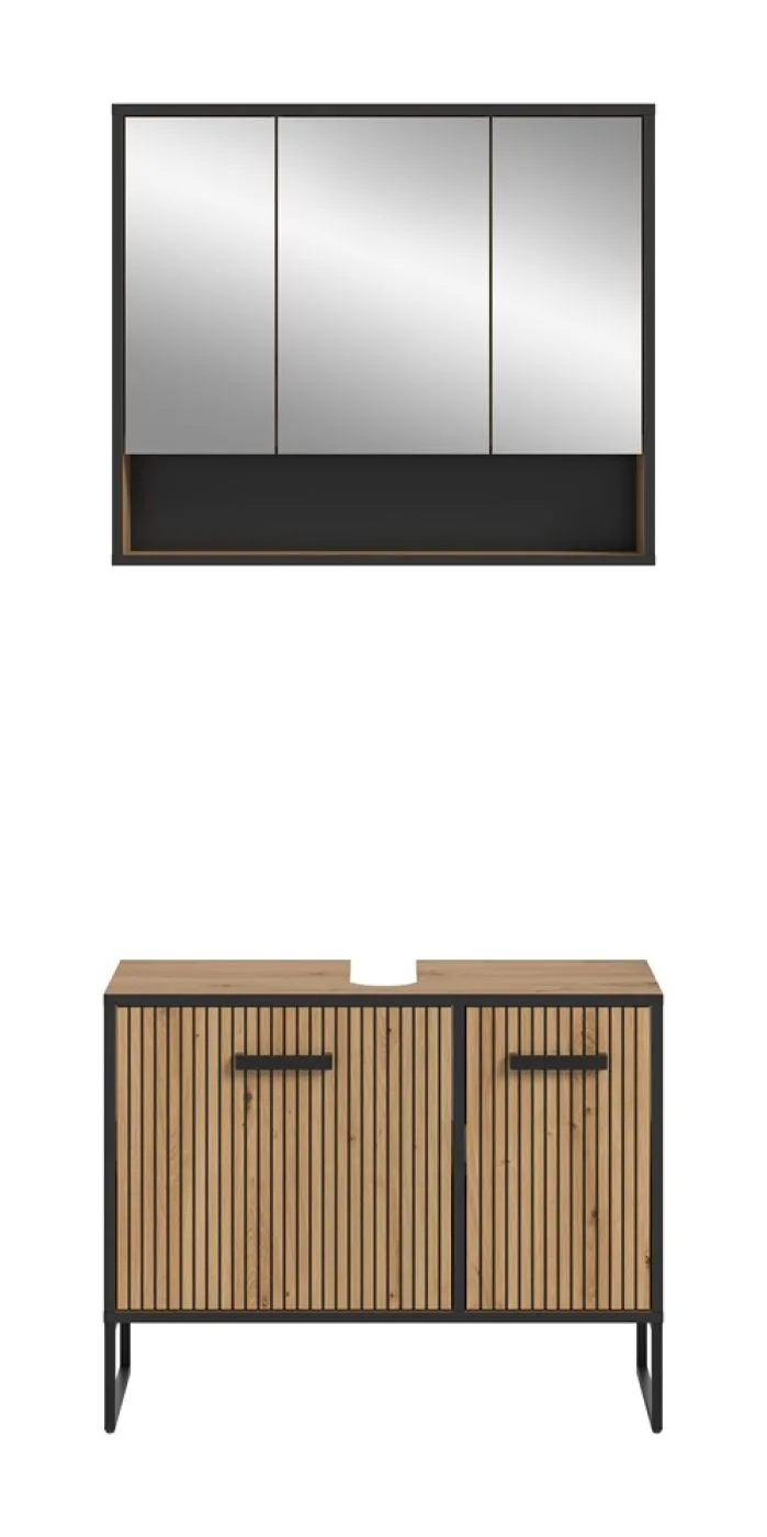 Badezimmer-Set Bagno 2 | Artisan Oak | 2-teilig