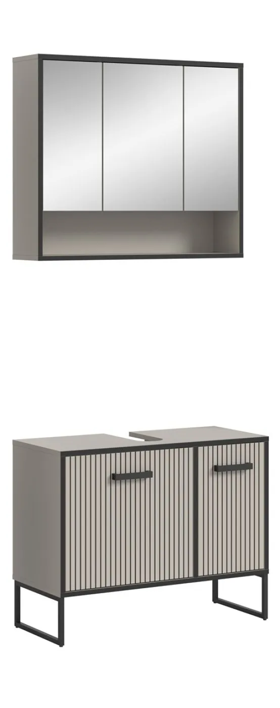 Badezimmer-Set Bagno 2 | Kaschmir | 2-teilig