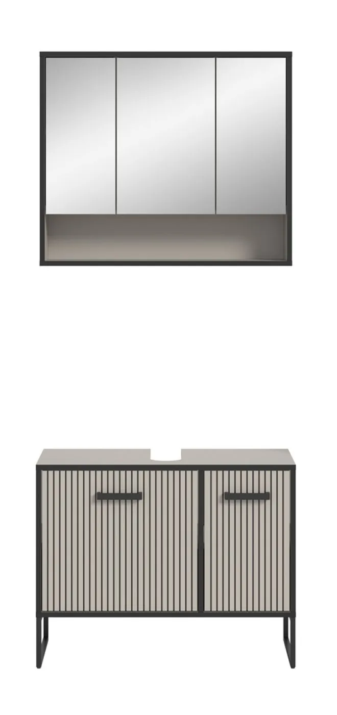 Badezimmer-Set Bagno 2 | Kaschmir | 2-teilig