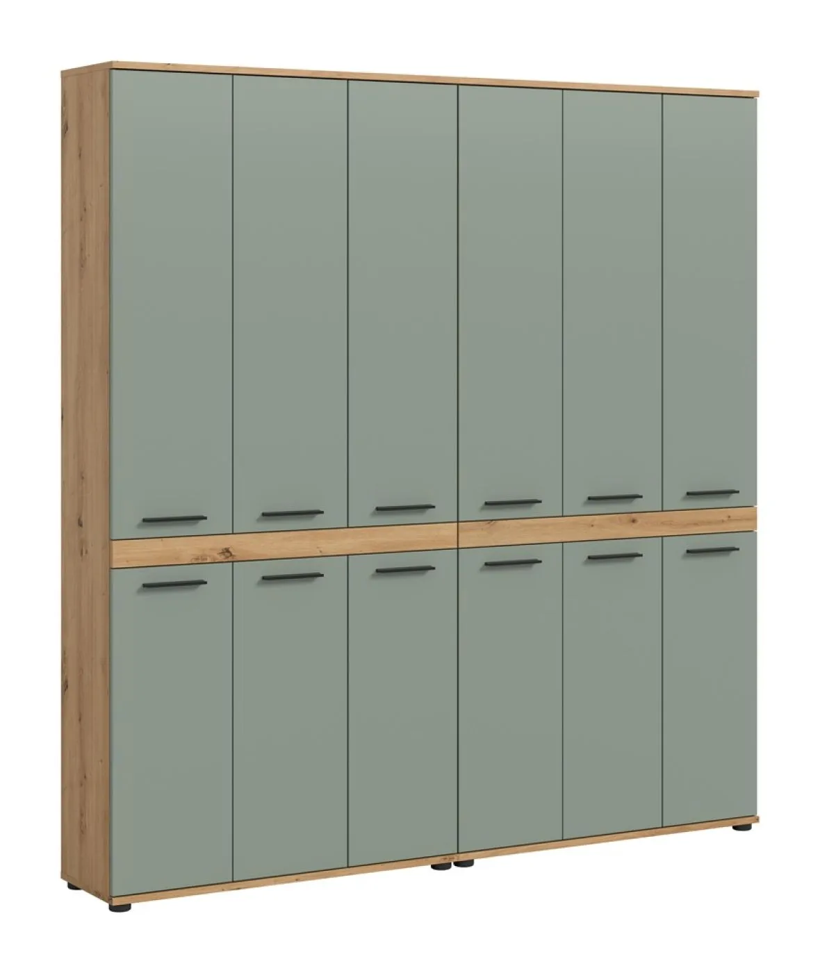 Badezimmer-Set Blake 1 | Salbei / Artisan Eiche | 2-teilig