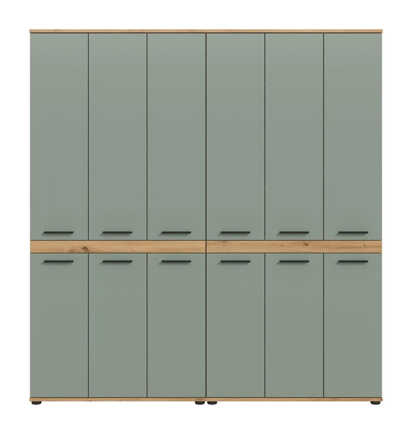 Badezimmer-Set Blake 1 | Salbei / Artisan Eiche | 2-teilig