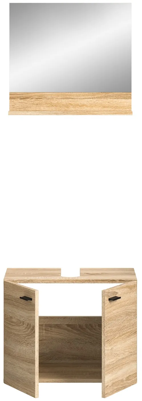 Badezimmer Set Boston | 2-teilig | Eiche Sonoma