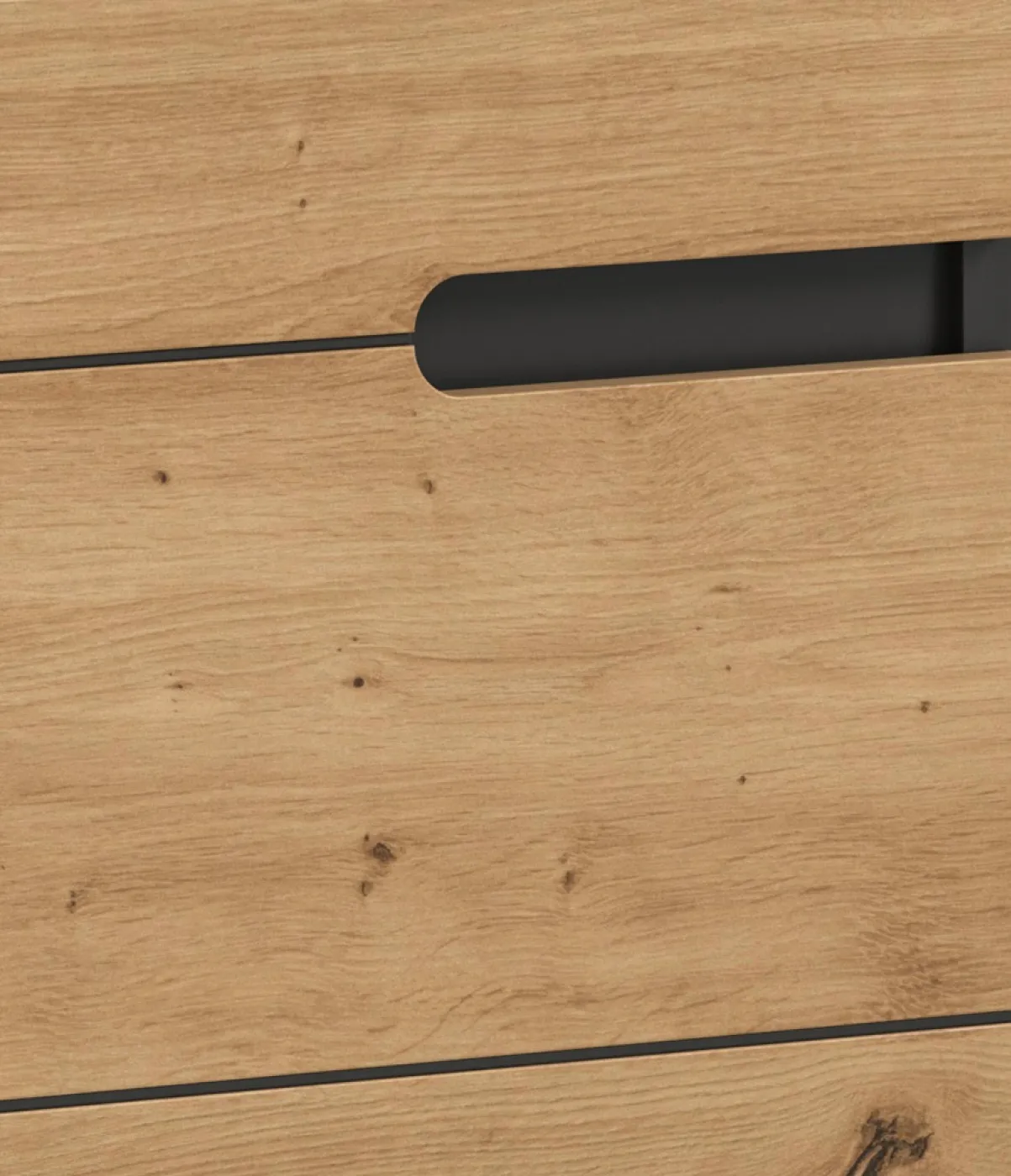 Badezimmer Set Canu | 2-teilig | Artisan Eiche / Basalt grau | ohne Aufsatzleuchte