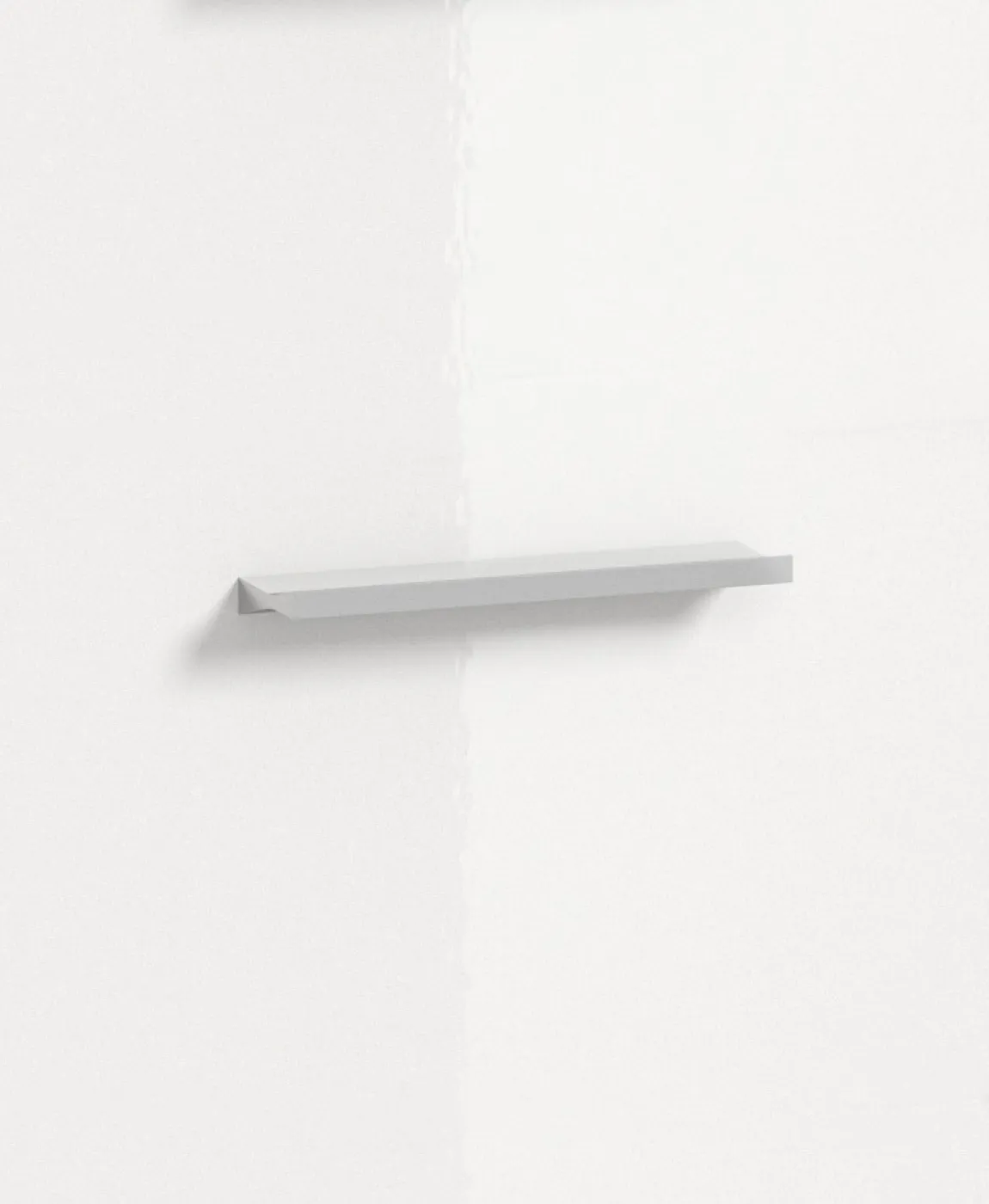 Badezimmer-Set Lambada 7 | weiß Hochglanz / Sonoma Eiche hell | 4-teilig | mit Aufsatzleuchte