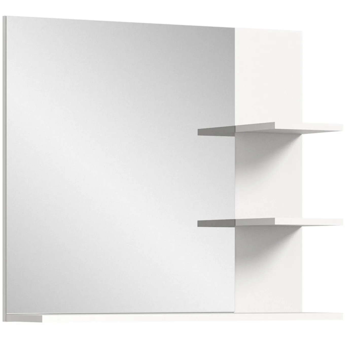 Badezimmer-Set Laredo | Nox Oak / weiß | 4-teilig ohne Handtuchhalter