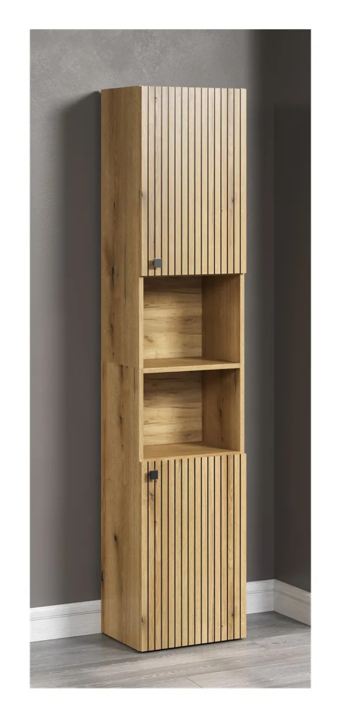 Badezimmer-Set Pure Bliss | Evoke Eiche | 4-teilig