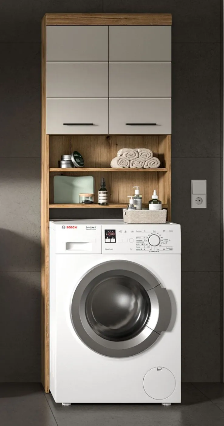 Badezimmer-Set Scout 1 | Kaschmir / Evoak Oak | 4-teilig