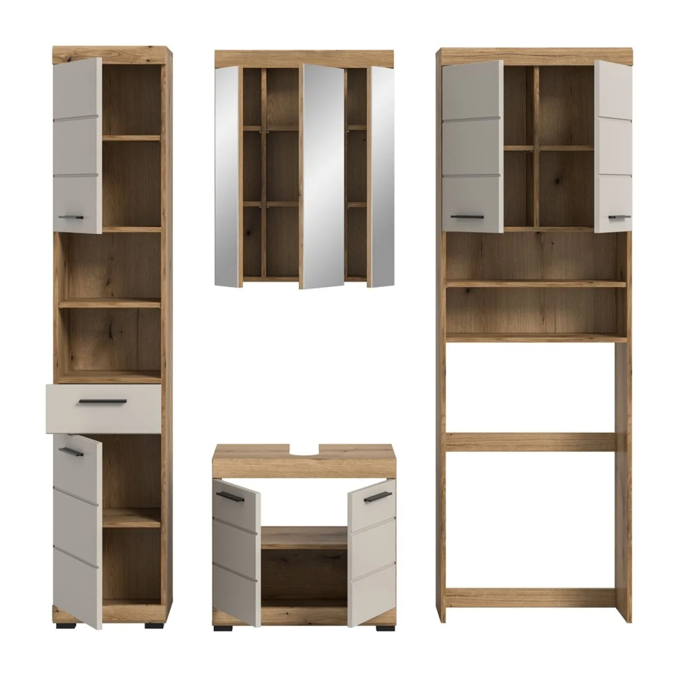 Badezimmer-Set Scout 1, 4-teilig – Ansicht 4