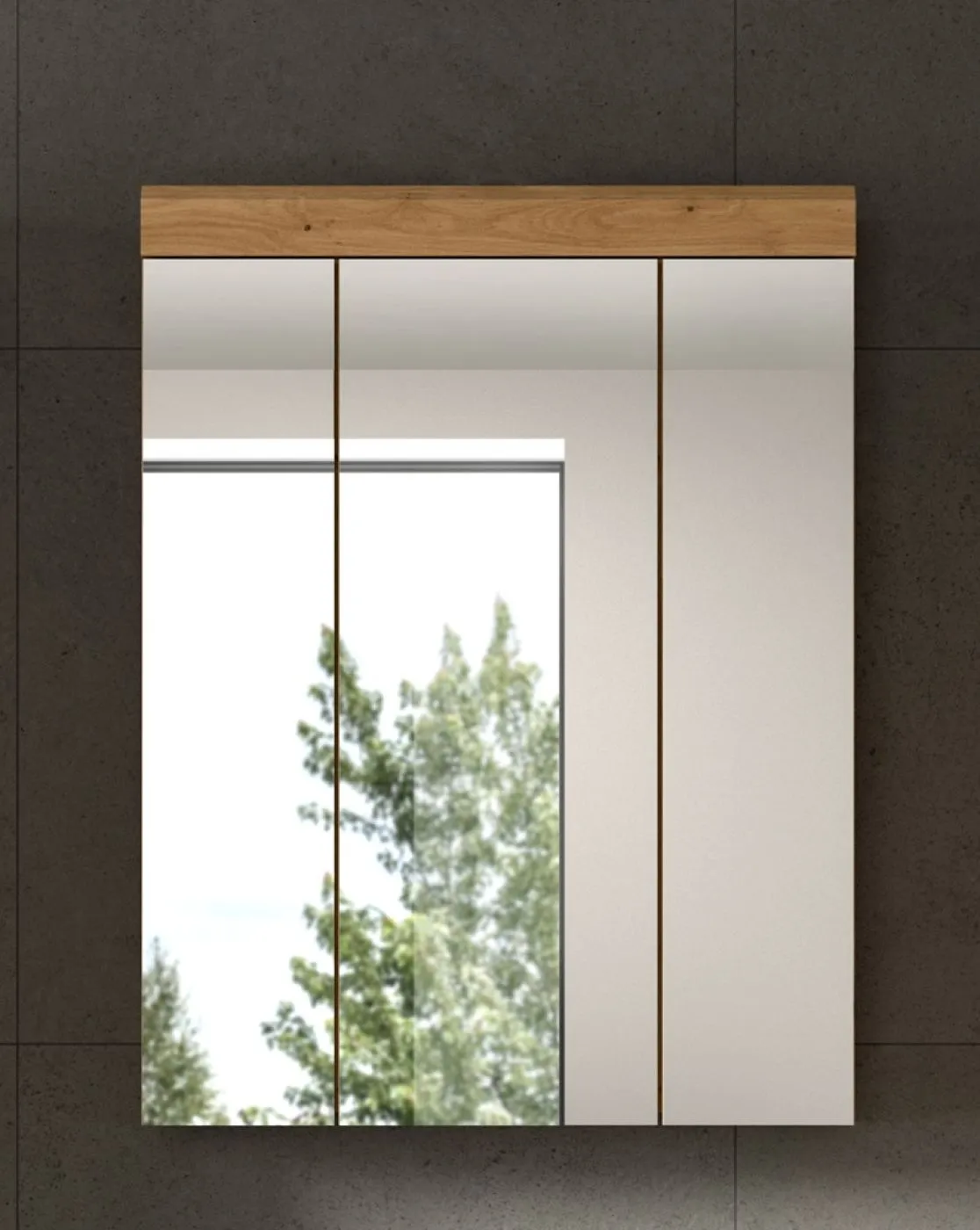 Badezimmer-Set Scout 3 | Artisan Eiche | 5-teilig mit Aufsatzleuchte