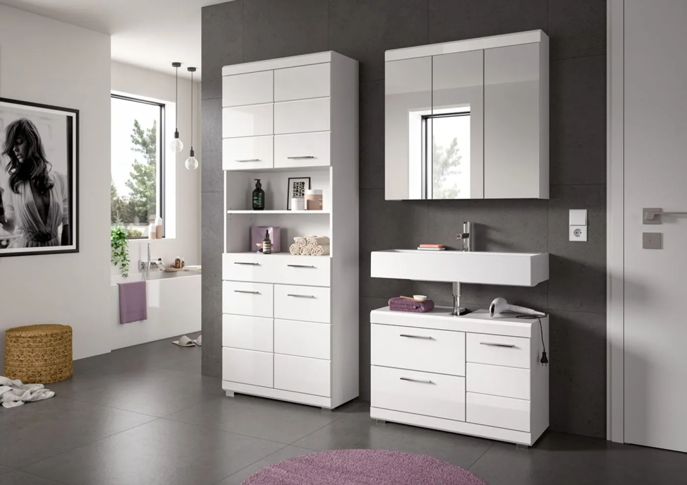 Badezimmer-Set Scout 5, 3-teilig – Ansicht 9