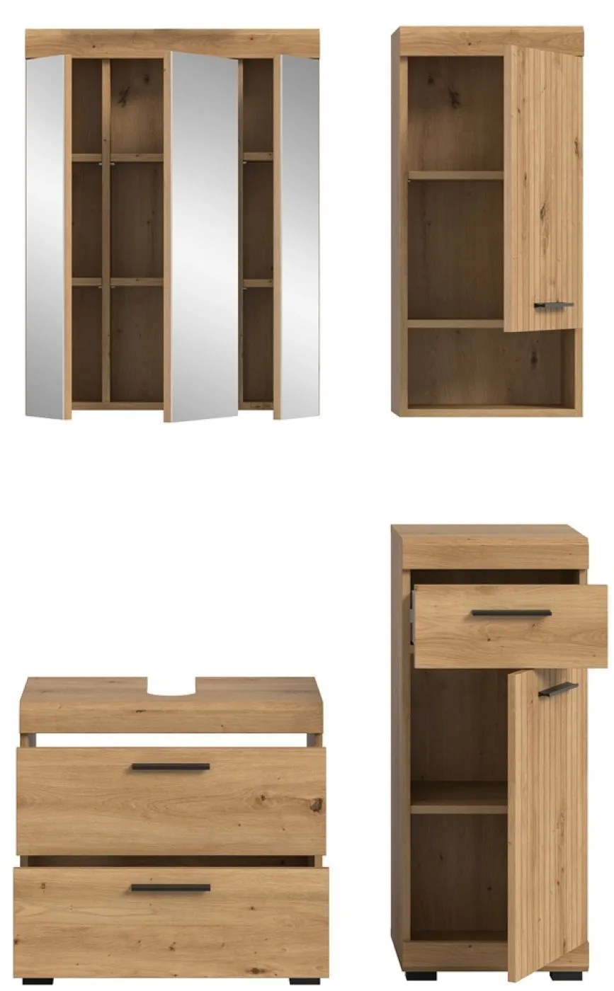 Badezimmer-Set Scout 6 | Artisan Eiche | 4-teilig